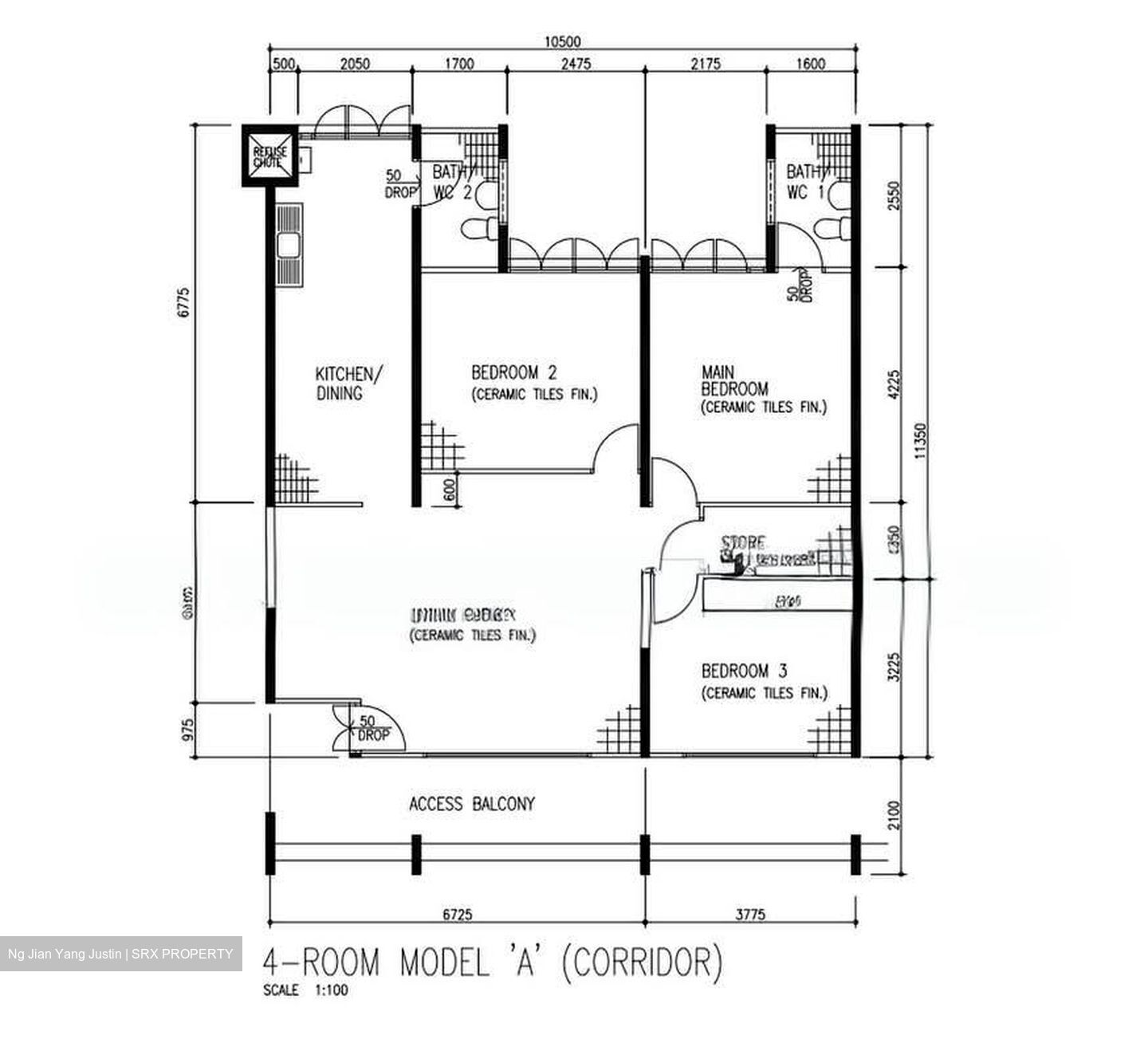 Blk 527 Hougang Avenue 6 (Hougang), HDB 4 Rooms #606330321
